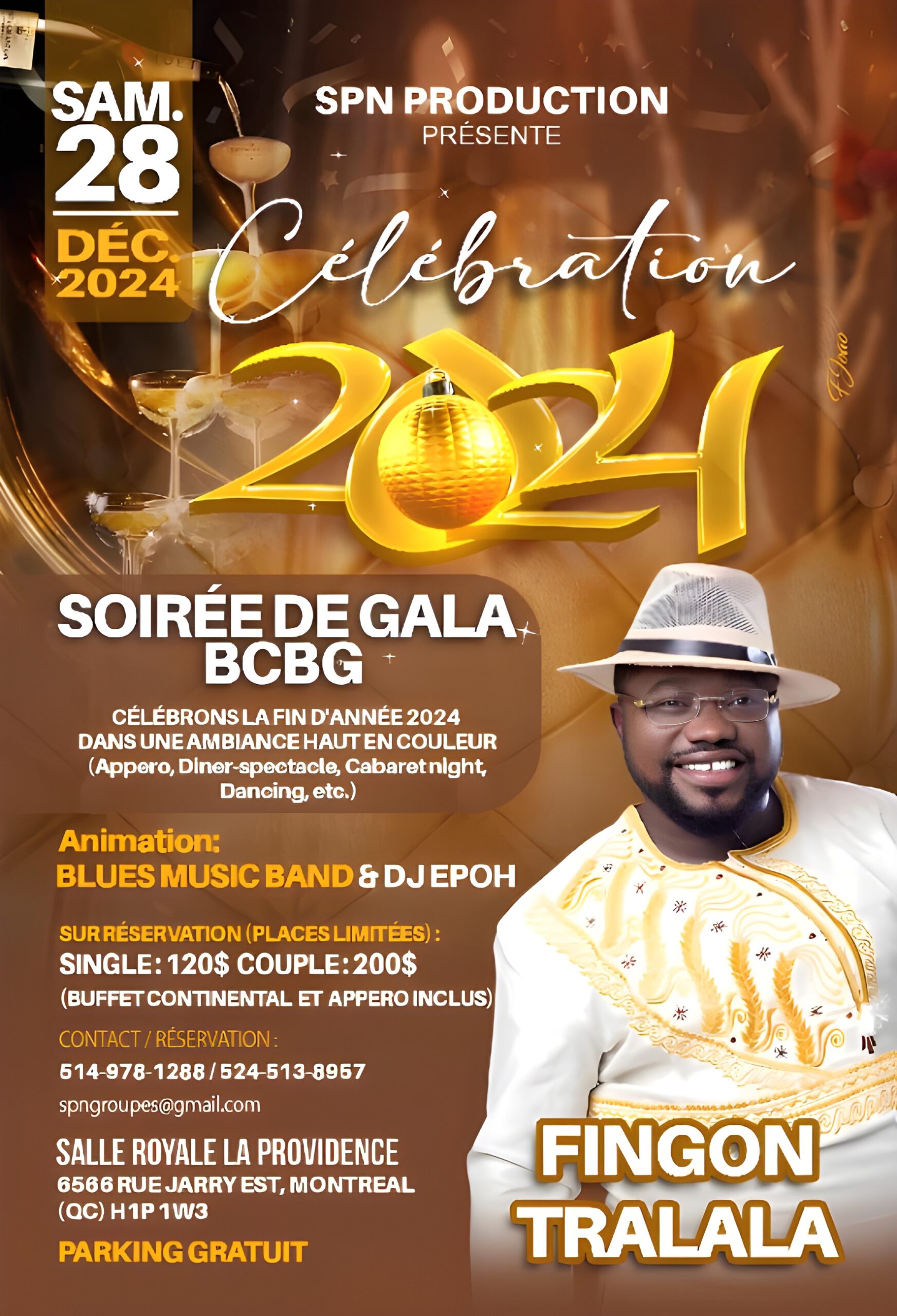SOIRÉE DE GALA BCBG