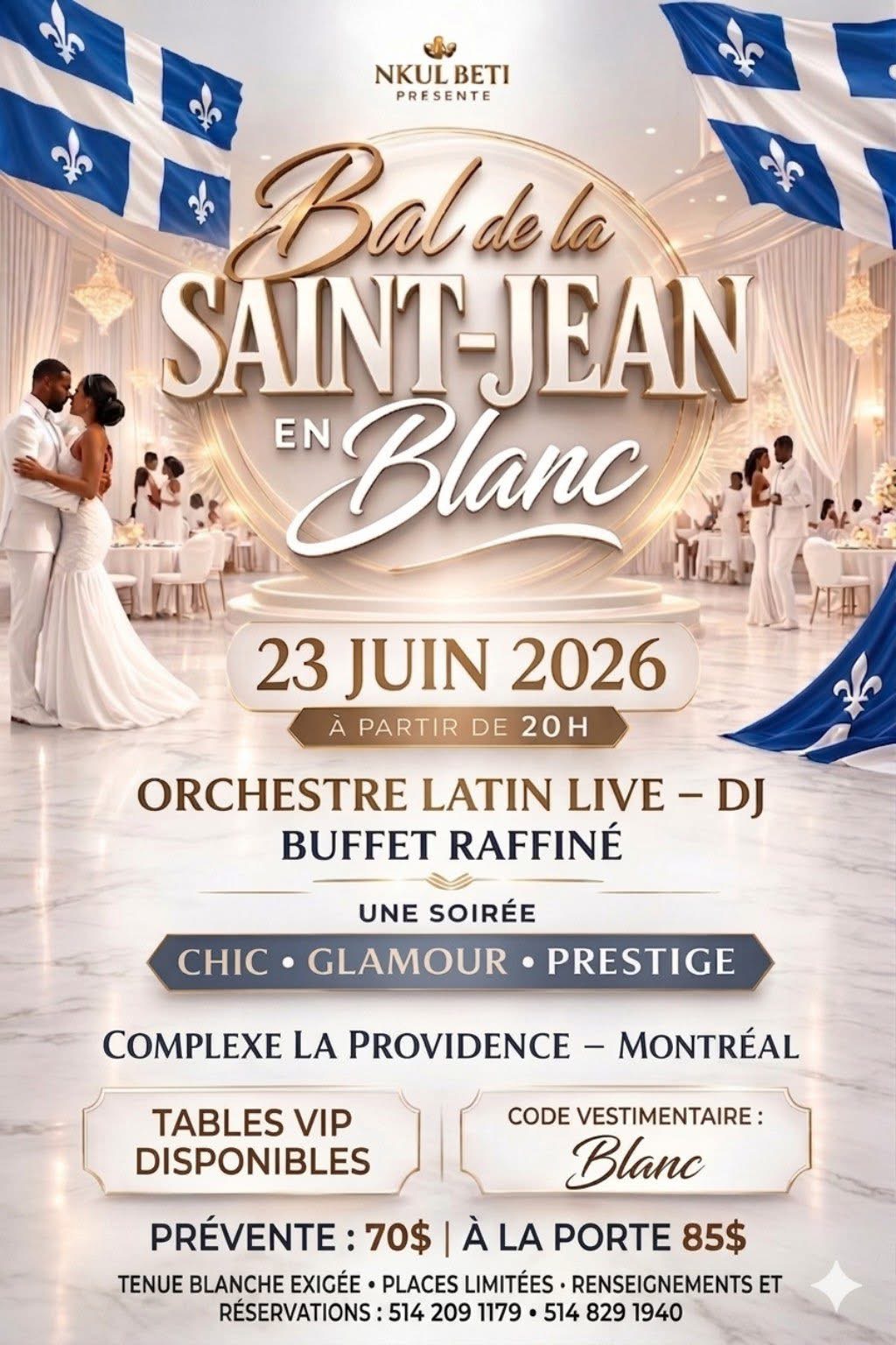 BAL DE LA SAINT-JEAN EN BLANC LE 23 JUIN 2026